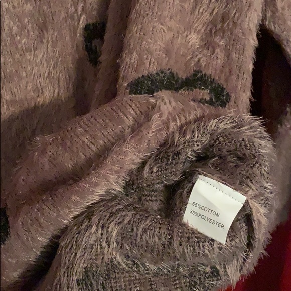 Sweater with lips pattern - Picture 4 of 4